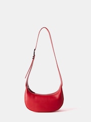 Mint Velvet Red Leather Cross-Body Bag - Image 2 of 3