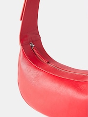 Mint Velvet Red Leather Cross-Body Bag - Image 3 of 3