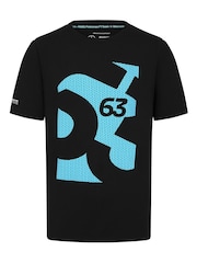 Fanatics Blue F1 Mercedes AMG Petronas George Russell 63 T-Shirt - Image 2 of 3