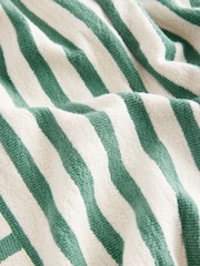 Verde/crudo - Mono corto de toalla con detalle de botones 100% algodón - Imagen 7 de 7