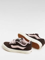 Vans Womens Pink Knu Skool Trainers - Image 3 of 4