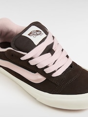 Vans Womens Pink Knu Skool Trainers - Image 4 of 4