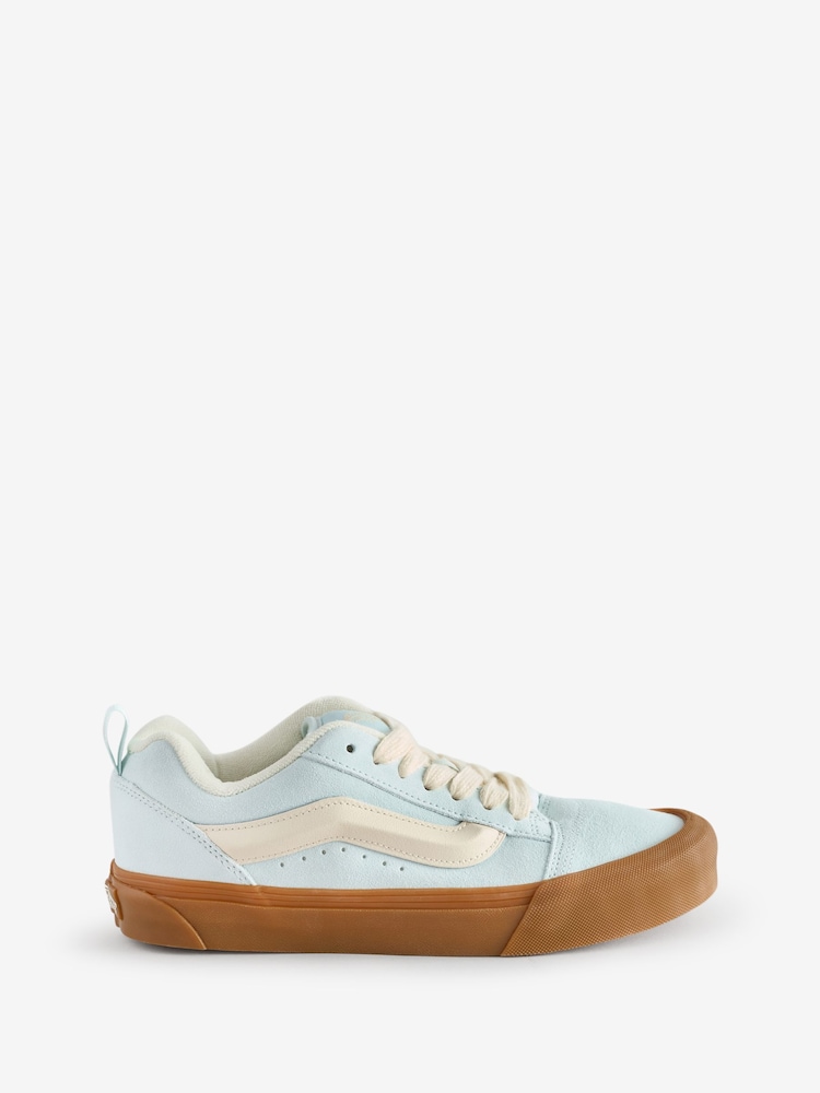 Vans Womens Pink Knu Skool Trainers - Image 1 of 4
