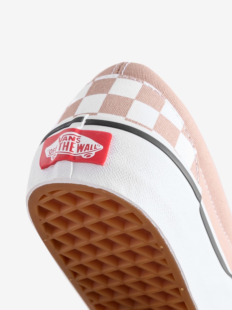 Vans Womens Classic Slip-On Check Trainers - Image 4 of 4