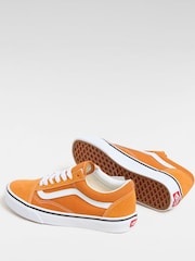 Оранжевый - Женские кроссовки Vans Old Skool - Изображение 3 из 4