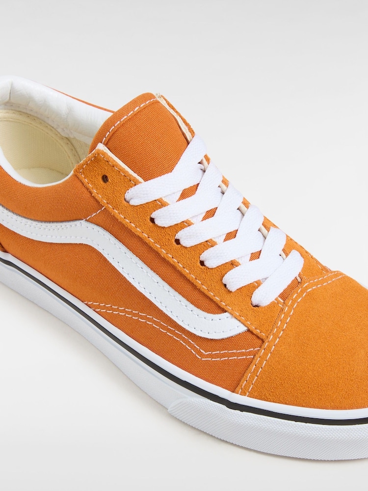 Оранжевый - Женские кроссовки Vans Old Skool - Изображение 4 из 4