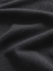 self. Black Crop 100% Cotton T-Shirt - Image 9 of 9
