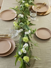 Green Spring Artificial Daisy Floral Garland - Image 1 of 3