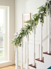 Green Spring Artificial Daisy Floral Garland - Image 2 of 3