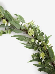 Green Spring Artificial Daisy Floral Garland - Image 3 of 3