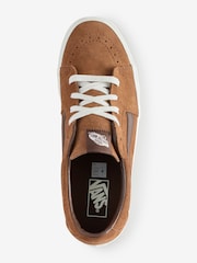 Vans Mens SK8 Low Brown Trainers - Image 3 of 4
