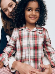 Gap Red Long Sleeve Flannel Pyjama Set (4-13yrs) - Image 6 of 8
