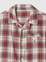 Gap Red Long Sleeve Flannel Pyjama Set (4-13yrs) - Image 8 of 8