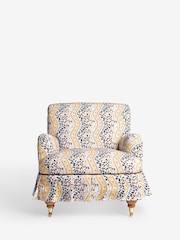 Cath Kidston Leopard Wiggle Ochre and Natural Lilly Accent Chair - Image 5 of 9