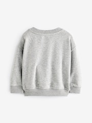 Gap Grey Buzz Lightyear Disney Toy Story Varisty Logo Sweatshirt (6mths-5yrs) - Image 2 of 4