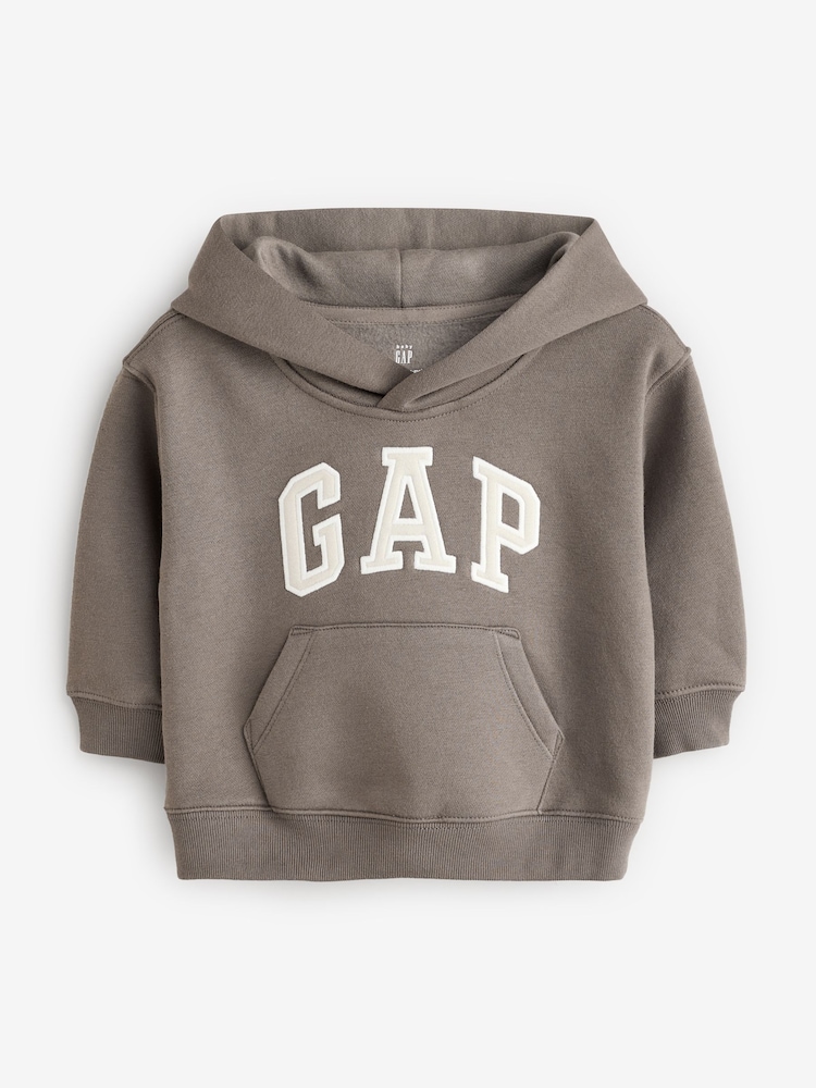 Gap Brown Original Logo Hoodie (6mths-5yrs) - Image 1 of 4