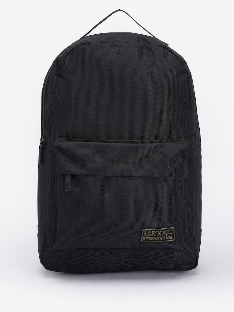 Barbour® International Knockhill Essential zwarte rugzak - Image 2 of 6
