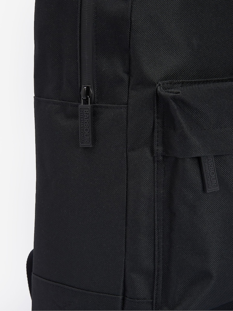 Barbour® International Knockhill Essential zwarte rugzak - Image 5 of 6