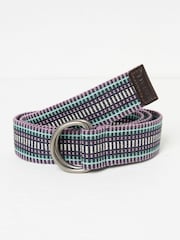FatFace Navy Blue Webbing Belt - Image 1 of 2