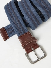 FatFace Navy Blue Kai Webbing Belt - Image 2 of 2