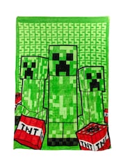 Minecraft Creeper Cushion Blanket - Image 2 of 6