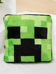 Minecraft Creeper Cushion Blanket - Image 3 of 6