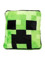 Minecraft Creeper Cushion Blanket - Image 5 of 6