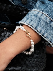 Mood Gold Tone Strand Bracelet - Image 3 of 3