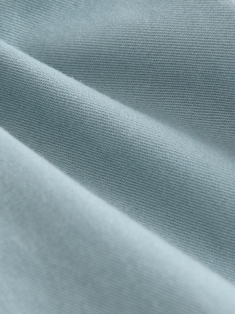 Soft Blue Side Pocket 100% Cotton Pull On Trousers (3mths-7yrs) - Image 4 of 4