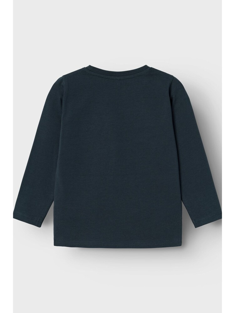 Name It Blue Christmas Novelty Knitted T-Shirt - Image 3 of 3
