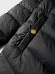 Name It Black Girls Padded Hooded Jacket - Image 4 of 4
