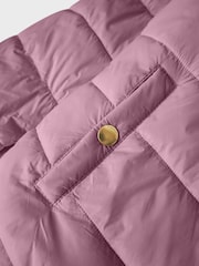 Name It Purple Girls Padded Hooded Jacket - Image 3 of 4