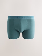 Blue/ Pink/ Green - Pacote 5 - Boxers de cotton rico - Imagem 3 de 9