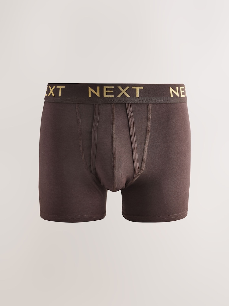 Rich Red/Green/Blue 5 Pack A-Front Boxers - Image 3 of 8