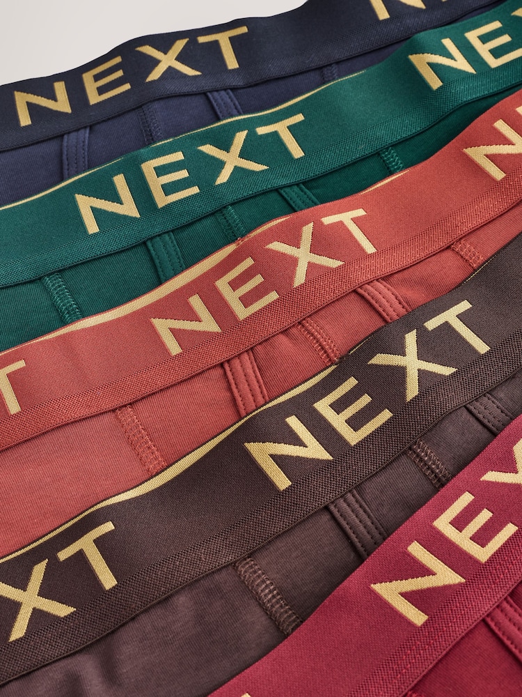 Rich Colour 5 Pack A-Front Boxers - Image 8 of 8