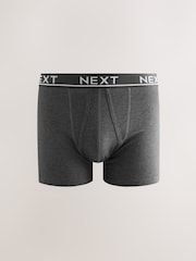 Core Grey/ Greens 10 pack A-Front Boxers - Image 10 of 14