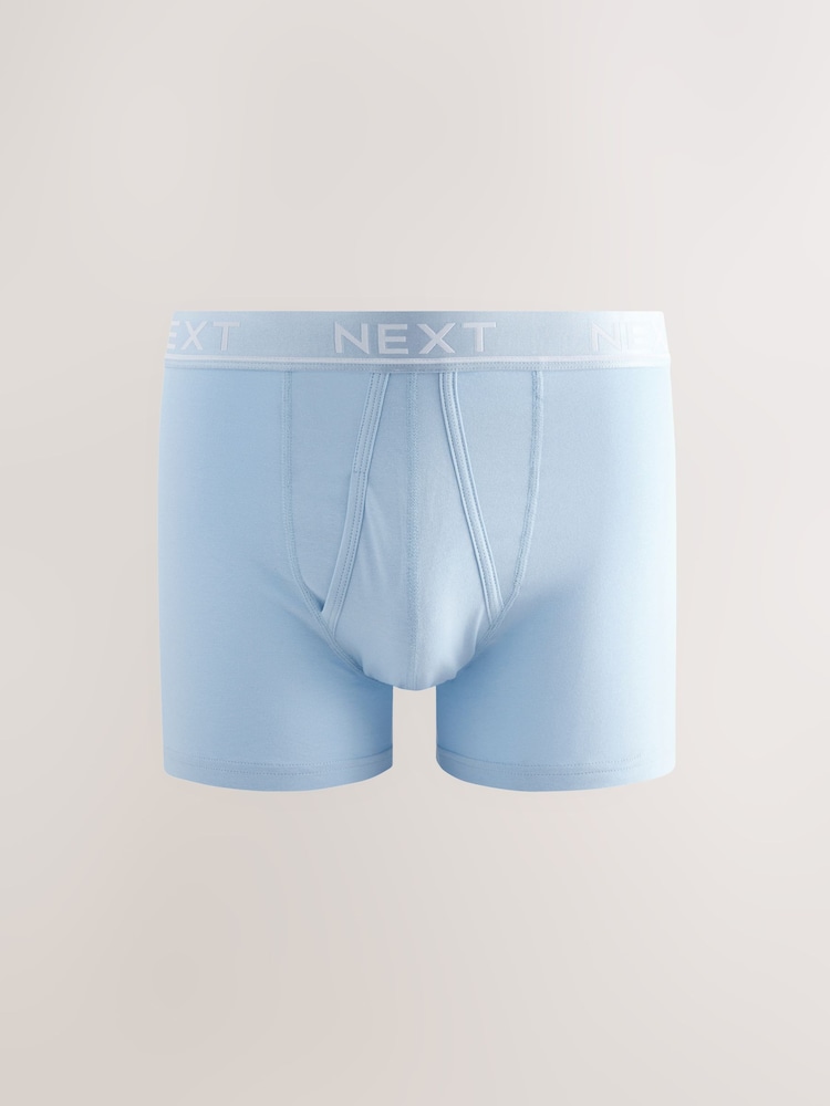 Core Grey/ Greens 10 pack A-Front Boxers - Image 5 of 14