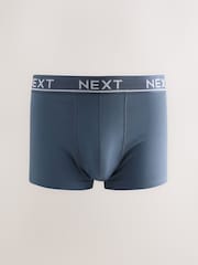 Core Grey/Green 10 pack Cotton Rich Blend Hipsters Boxers - Image 5 of 14