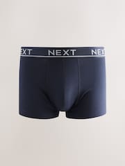 Core Grey/Green 10 pack Cotton Rich Blend Hipsters Boxers - Image 8 of 14