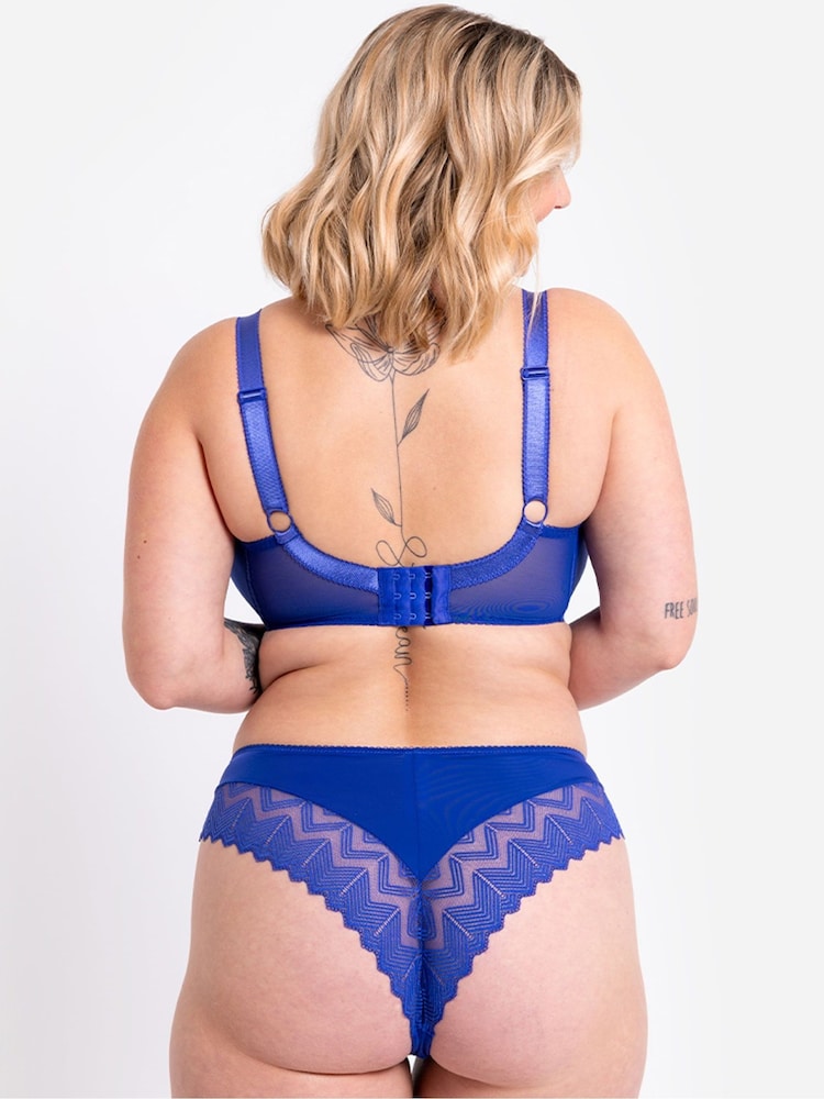 Curvy Kate Blue Wild One Balcony Bra - Image 2 of 6