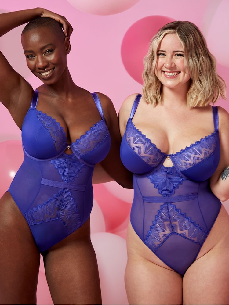 Curvy Kate Purple Wild One Balcony Bodies - Изображение 1 из 7