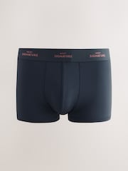 Blue Pink Palm Print Motionflex Signature Hipster Boxers - Image 3 of 8
