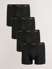 Black Metallic 4 pack A-Fronts Boxers - Image 1 of 7