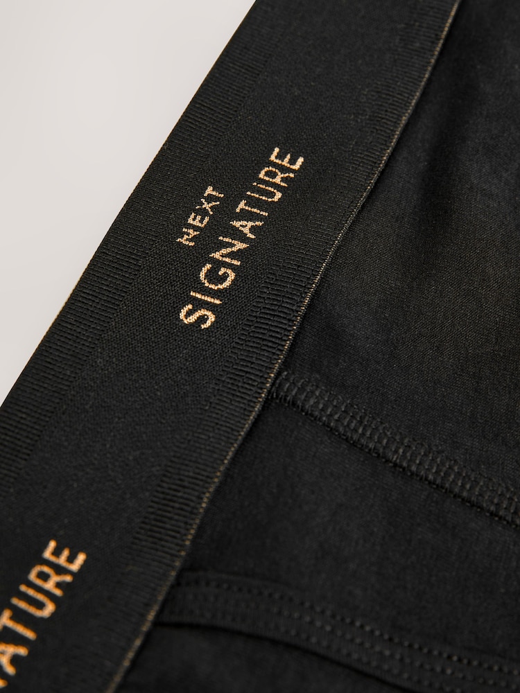 Zwart metallic - Verpakking van 4 - A-Fronts Boxers - Image 5 of 7