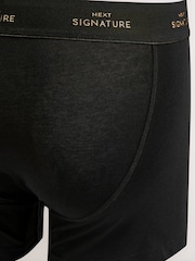 Black Metallic 4 pack A-Fronts Boxers - Image 7 of 7