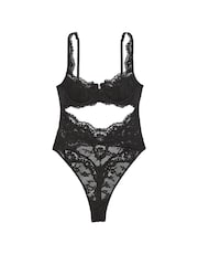 Victoria's Secret Black Lace Bodysuit - Image 4 of 4