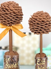Personalised Cadburys Dairy Milk Button Tree by Sweet Trees - Image 3 of 3