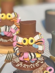 Personalised Liquorice Allsorts Head with Hat and Moustache by Sweet Trees - Image 3 of 3