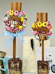Personalised Liquorice Allsorts with Hat and Moustache by Sweet Trees - Image 1 of 4
