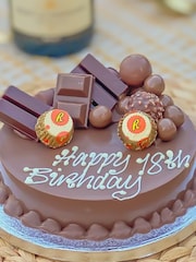 Personalised Mini Chocoholic Smash Cake by Sweet Trees - Image 3 of 3